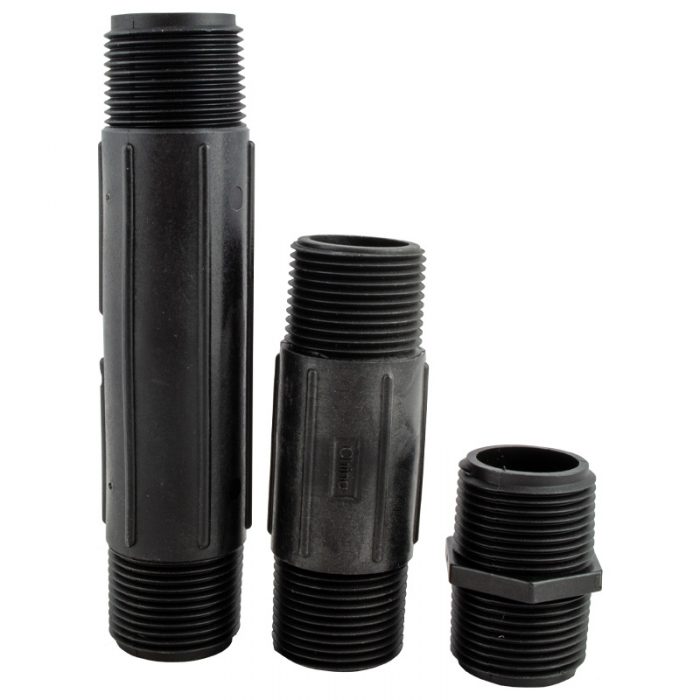 Poly Nipple Pipe Thread Fittings