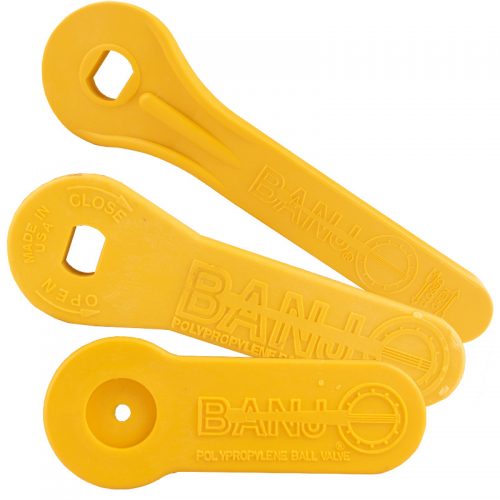 Banjo Poly Manual Ball Valve Handles