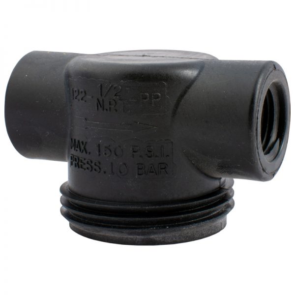 0.5" TeeJet T Strainer Head Stutsmans Parts Inventory Hills IA