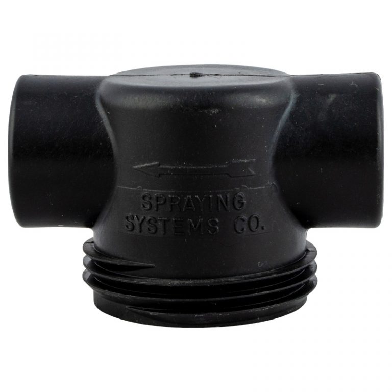 Model 122 0.75" TeeJet Strainer Head Stutsmans Parts Inventory Hills IA