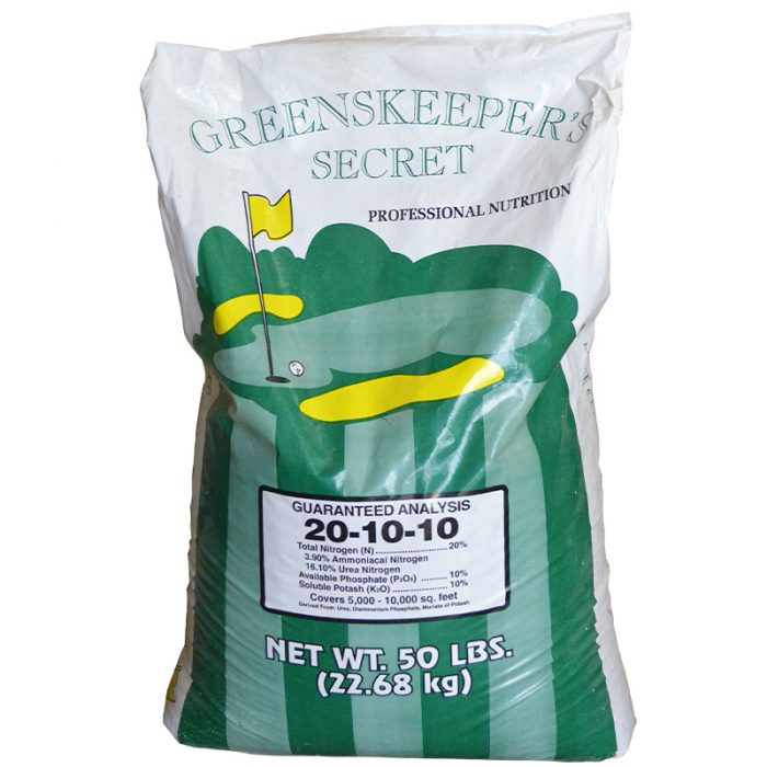 50 pound bag of Greenskeeper's Secret 20-10-10