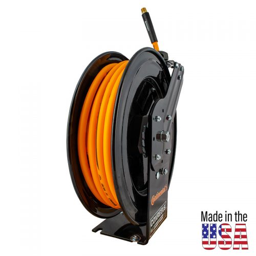 Continental Cox Reels with Professional Hybrid Air Hose. 3/8" x 50'